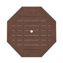 Ver imagem 7 de Mesa Dobrável Oitavada Ipanema Mestra Móveis 120cm Largura Madeira Maciça Nogueira 74cm (A)
