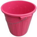 Ver imagem 5 de Bacia Plástica 80 Litros Multiuso e Balde de 30 Litros Rosa