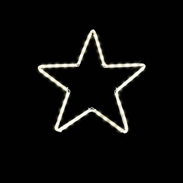 Estrela Natalina Led 5 pontas 100cm - 220v - 2
