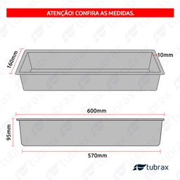 Calha Seca Embutir Sobrepor Porta Temperos Para Cuba de Cozinha Aço Inox 304 - 5