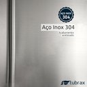 Ver imagem 4 de Calha Seca Embutir Sobrepor Porta Temperos Para Cuba de Cozinha Aço Inox 304