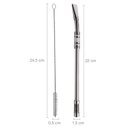 Ver imagem 3 de Bomba 22cm Tererê Chimarrão Aço Inox Anel Superior Bojo Mola