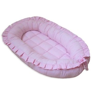 Ninho Redutor de Berço para Bebê - Rosa