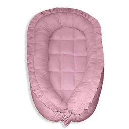 Ninho Redutor de Berço para Bebê - Rosa - 2