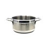 Caçarola Aço Inox Panela C/ Tampa 3,5l 11x22cm Korkmaz - 3