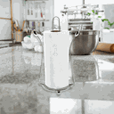 Ver imagem 2 de Porta Papel Toalha de Mesa Bancada Suporte Rolo Aramado Aço Cromado Cozinha Utimil