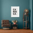 Ver imagem 2 de Quadro Rio de Janeiro Carioca - 60x48cm:madeira Branca