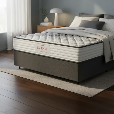 Cama Box com Colchão de Molas Ensacadas Double Face Essence Probel Casal 138cm