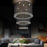 Lumiária Cristal Design Sofisticado Modelo Torre 3 Camadas - 1