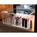 Ver imagem 1 de Caixa Porta Batons em Acrílico com Tampa e 54 nichos Centauri Acrílicos BT-54