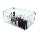 Ver imagem 3 de Caixa Porta Batons em Acrílico com Tampa e 54 nichos Centauri Acrílicos BT-54