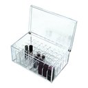 Ver imagem 2 de Caixa Porta Batons em Acrílico com Tampa e 54 nichos Centauri Acrílicos BT-54