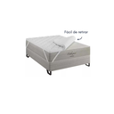 Ver imagem 3 de Pillow Queen Ortobom Percal 200 Fios 100% Algodão – 158x198
