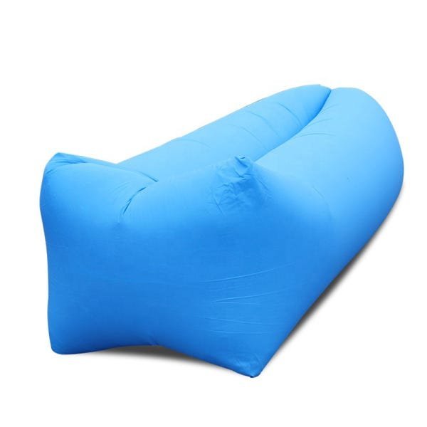 Saco de Dormir Puff Sofá Inflavel Colchonete Portátil Preguiçoso Camping Praia Trilha Ar - 4