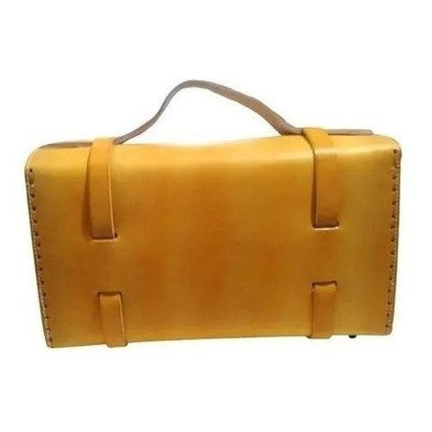 Maleta Couro Eletricista , Pedreiro M 36cmx14cmx20cm