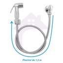 Ver imagem 2 de Ducha Higiênica Banheiro 100% Luxo Cromado Chuveirinho - 126