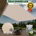 Ver imagem 2 de Tela Lona Areia 2.5x1.5 Metros Sombreamento Impermeável Shade Lux + Kit