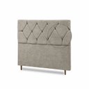 Ver imagem 5 de Cabeceira para Cama Casal Estofada 1,38 ,Mts Zoe Vilajo: Suede Crush Cappucino