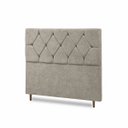 Ver imagem 4 de Cabeceira para Cama Casal Estofada 1,38 ,Mts Zoe Vilajo: Suede Crush Cappucino