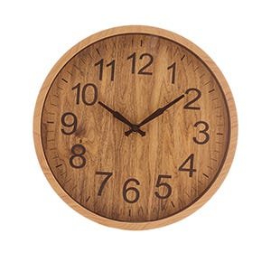 Relógio de Parede Redondo Wood 25cm 1539 Lyor - 1