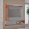Painel para TV de até 55 polegadas Yasmim 100% em MDF Tuboarte Cinza - 1
