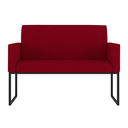 Ver imagem 3 de Kit Sofá 2 Lugares + 2 Poltronas para Recepção Sala Balaqui Cor:vermelho