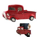 Ver imagem 1 de Quadro Retro Pick Up 3D Metal Espelhado Decorativo Estante Prateleira Sala Quarto Vintage Enfeite