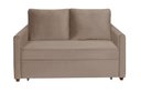Ver imagem 1 de Sofá Cama Hope D33 Suede Chocolate 377 2 Lugares Império Estofados