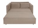 Ver imagem 3 de Sofá Cama Hope D33 Suede Chocolate 377 2 Lugares Império Estofados