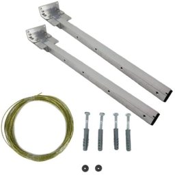 Varal Movel De Roupas Para Apartamento Casa Muro Parede - 2