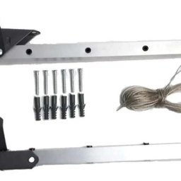 Varal Movel De Roupas Para Apartamento Casa Muro Parede - 3