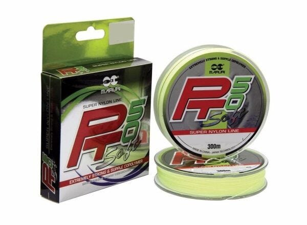 Linha Monofilamento SOFT PT50 - 300m - 0,18mm 2,9KG - 4