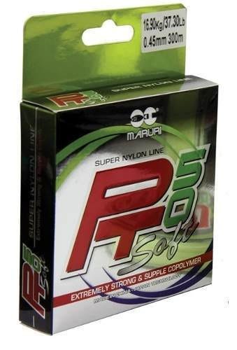 Linha Monofilamento SOFT PT50 - 300m - 0,18mm 2,9KG - 3
