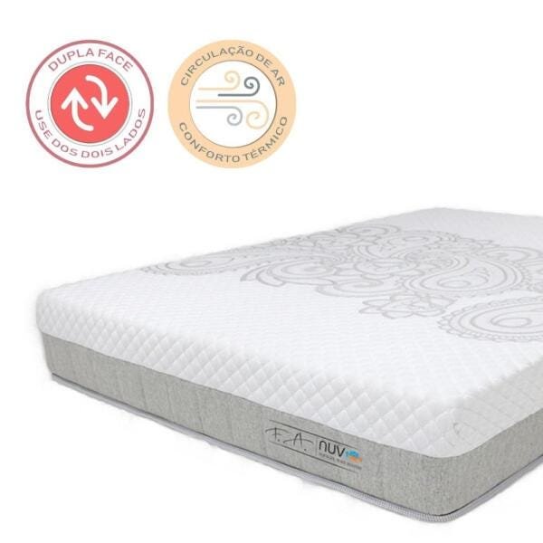 Colchão Casal F.A. Espuma Nuv F.A Maringá -138x188x25 - 7