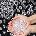 Ver imagem 2 de Cubos de Gelo de Acrílico Transparente Cristal 1kg Decoração