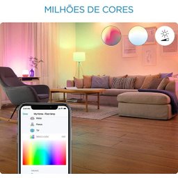 Painel downlight smart Inteligente Wifi Rgb 15cm 110v Wiz - 6