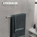 Ver imagem 2 de Kit Acessórios para Banheiros 4 Peças Inox - Kromus KITME4