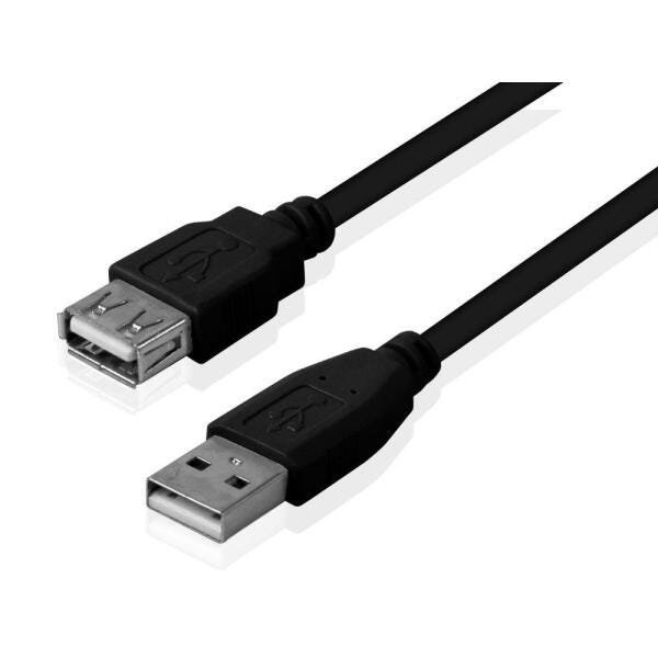 Cabo Extensor USB Femea x Macho Extensão USB 2.0 1,5M
