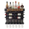 Barzinho de Parede com Adega de Vinho - Bar Doce Bar cor Preto - 2