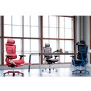 Ver mais imagens de Cadeira Ergonômica Ergohaus Vulcan com Apoio para Pernas e Encosto Ajustável - Vermelha
