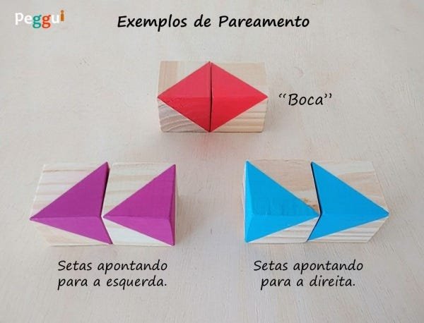 Segundo Saco de Cores Montessori (similar), com 24 Cubos Coloridos, da Cute Cubes - Cód. CC303 - 4
