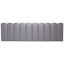 Ver imagem 4 de Cabeceira King Kit 10 Placas Modelo Nuvem - Courino Cinza