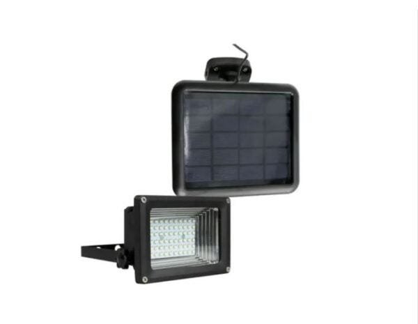 Refletor Solar 60 Leds Parede Espeto Jardim Ecoforce