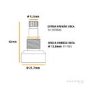 Ver imagem 6 de Kit Acabamento Registro 1/2 a 1' Conversor Fabrimar para Deca