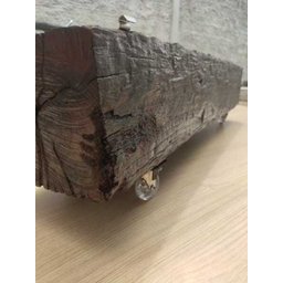 Lareira Ecológica no Dormente com Rodinhas e Queimador em Inox - 1m x 22 cm - Cabulco - 6