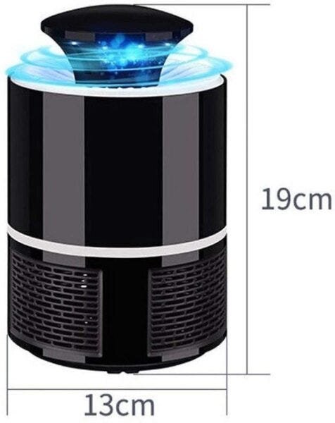 Mosquiteiro Repelente Armadilha Mata Mosquito LED UV Zika Dengue Eletrico 365 -PT - 5