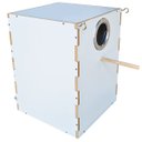 Ver imagem 1 de Ninho para Pstacídeos, Ring Neck, Rosela, Red Rumped - Mdf Chocmaster Ninho Ring Neck Mdf