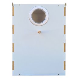 Ninho para Pstacídeos, Ring Neck, Rosela, Red Rumped - Mdf Chocmaster Ninho Ring Neck Mdf - 3