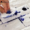 Ver imagem 5 de Papel de parede tijolo tijolinho branco 3d auto adesivo 0,77 x 0.70cm classico sala quarto loja