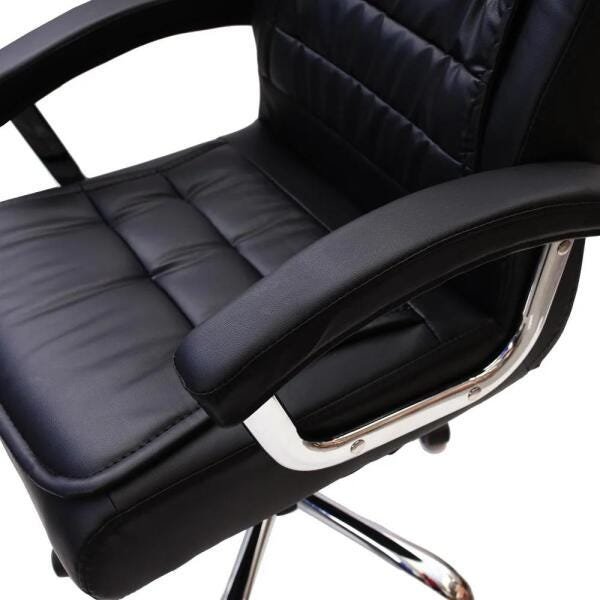 Kit 2 Cadeiras de Escritório Presidente Executiva Big com Molas Ensacadas Confortável Giratória - 6